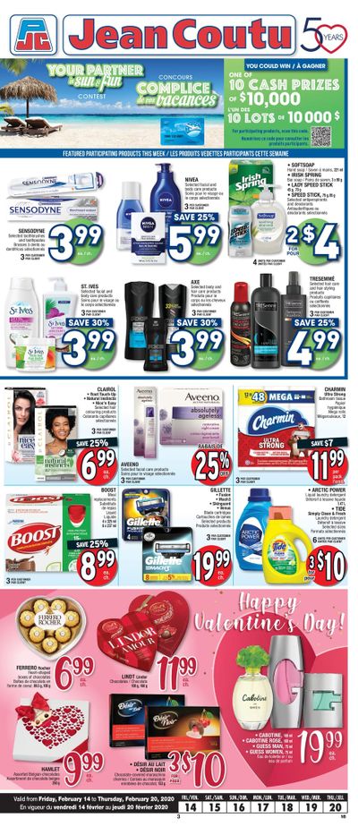 Jean Coutu (NB) Flyer February 14 to 20