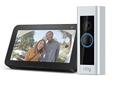 Echo Show 5 with Ring Video Doorbell Pro, Charcoal For At Amazon Canada