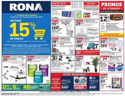 Rona (QC) Flyer February 13 to 19