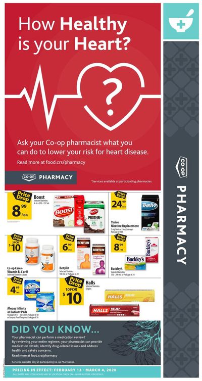 Co-op (West) Pharmacy Flyer February 13 to March 4