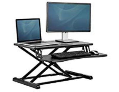 Amazon Canada Deals: Get Fellowes Corsivo Height Adjustable Standing Desk for $149.99 + 33% on Elite Platinum 3-Tray 2-1/2-Quart Buffet Server + More
