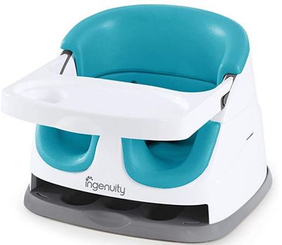 Ingenuity Baby Base 2-In-1 Seat, Peacock Blue For At Amazon Canada