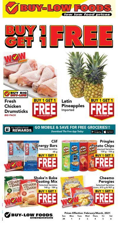 Buy-Low Foods Flyer February 28 to March 6