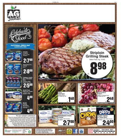 AG Foods Flyer February 28 to March 6