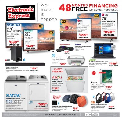 Electronic Express Weekly Ad Flyer February 28 to March 6
