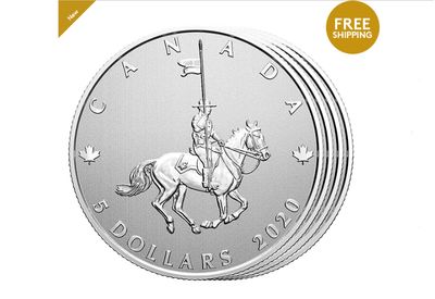 Royal Canadian Mint New Coins: Moments to Hold Pure Silver 4-coin Subscription with FREE Shipping + March Birthstone Pure Silver Coin made with Swarovski® Crystals