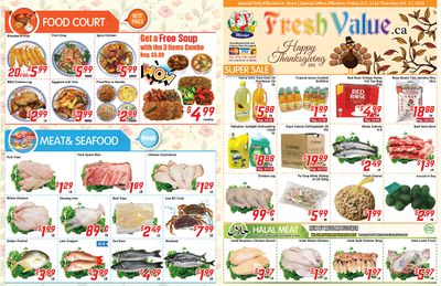 Fresh Value Flyer October 11 to 17