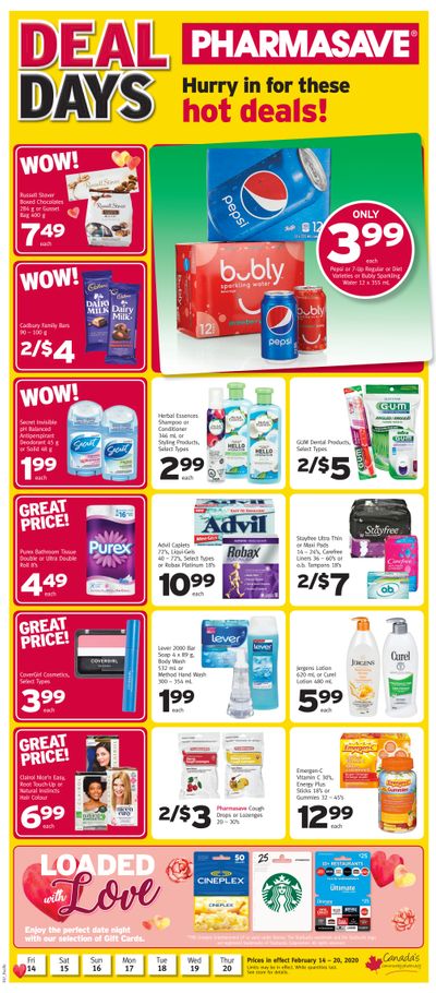 Pharmasave (BC) Flyer February 14 to 20