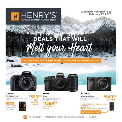 Henry's Flyer February 14 to 27