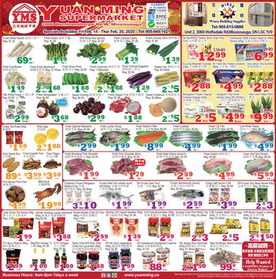 Yuan Ming Supermarket Flyer February 14 to 20