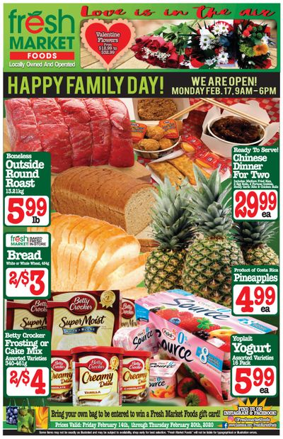 Fresh Market Foods Flyer February 14 to 20