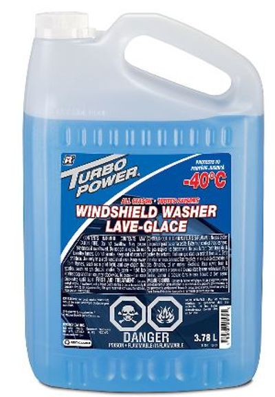Turbo Power Windshield Washer, 3.78 L For $2.97 At The Home Depot Canada