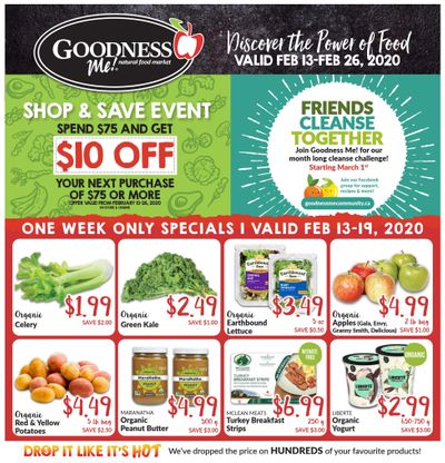 Goodness Me Flyer February 13 to 26