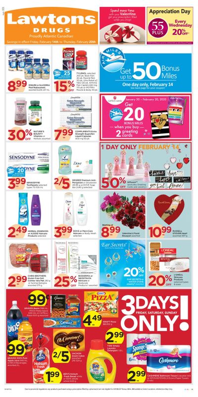 Lawtons Drugs Flyer February 14 to 20