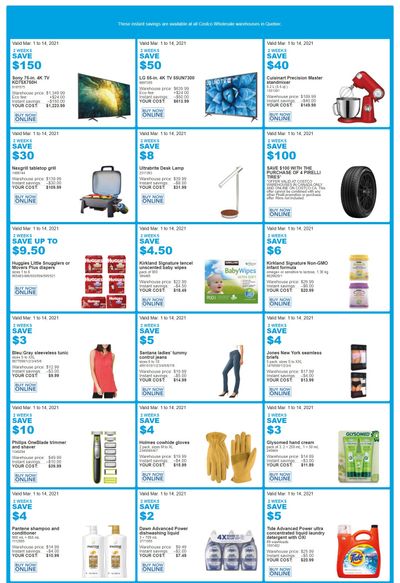 Costco (QC) Weekly Savings March 1 to 14