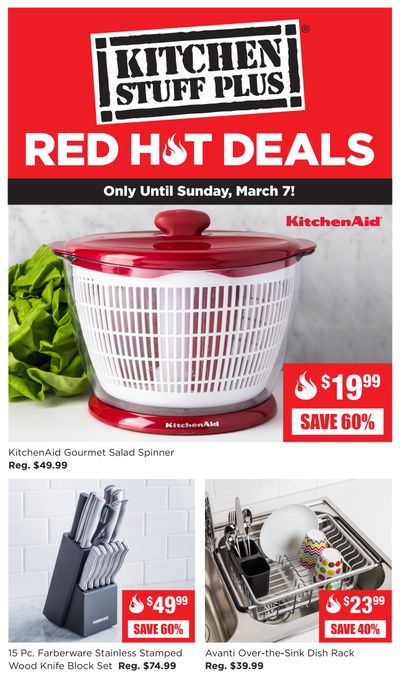 Kitchen Stuff Plus Red Hot Deals Flyer March 1 to 7