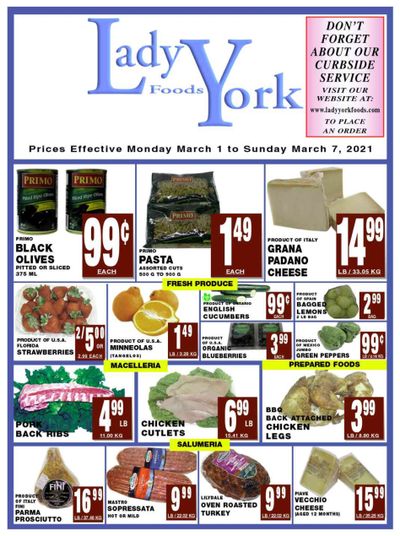 Lady York Foods Flyer March 1 to 7