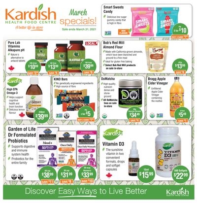 Kardish Flyer March 1 to 31