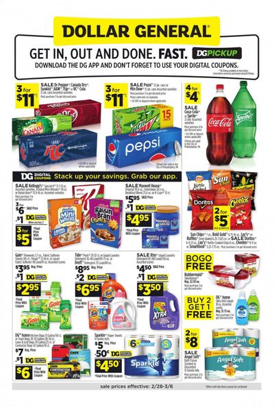 Dollar General (LA) Weekly Ad Flyer February 28 to March 6