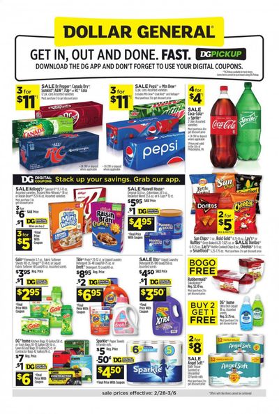 Dollar General Weekly Ad Flyer February 28 to March 6