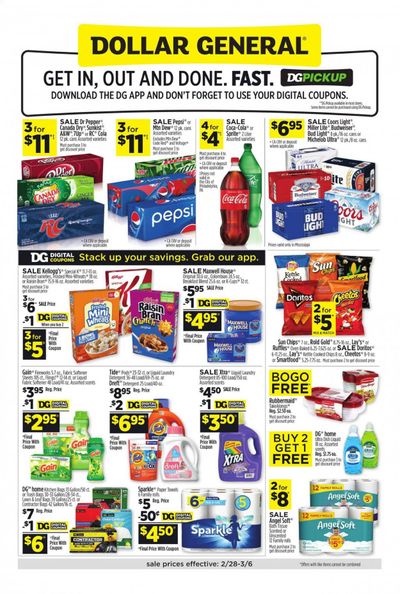 Dollar General (MS) Weekly Ad Flyer February 28 to March 6