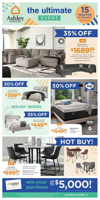 Ashley HomeStore (ON) Flyer March 2 to 8