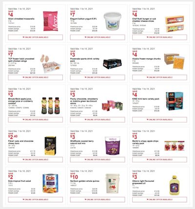 Costco Canada Business Centre Instant Savings Coupons / Flyer, until March 14