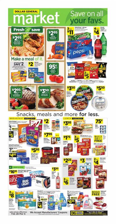 Dollar General (AL) Weekly Ad Flyer February 28 to March 6