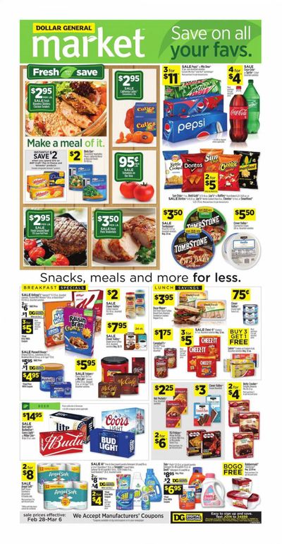 Dollar General (TN) Weekly Ad Flyer February 28 to March 6