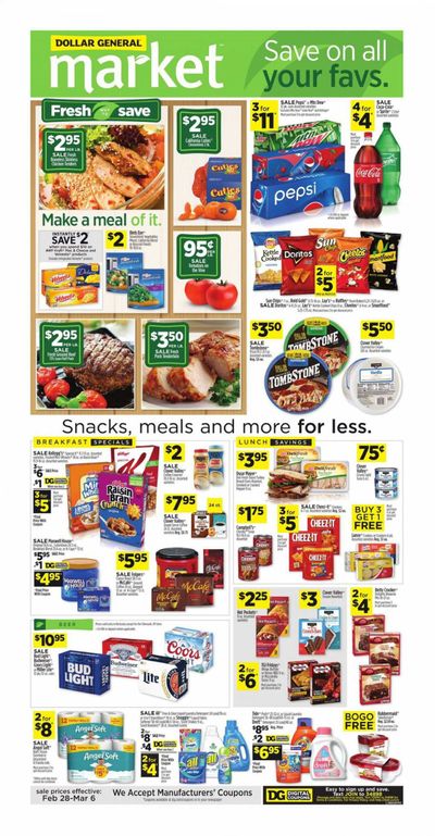 Dollar General (KY) Weekly Ad Flyer February 28 to March 6