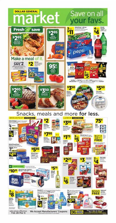 Dollar General (WV) Weekly Ad Flyer February 28 to March 6