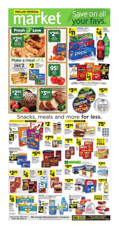 Dollar General (FL) Weekly Ad Flyer February 28 to March 6