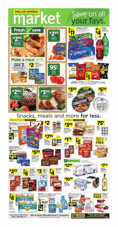 Dollar General (GA) Weekly Ad Flyer February 28 to March 6