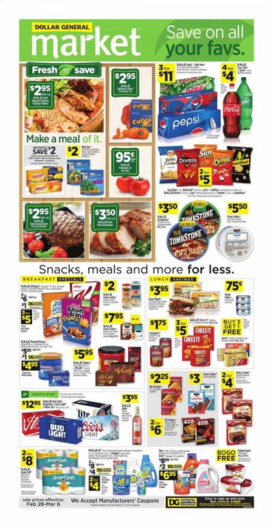 Dollar General (NC) Weekly Ad Flyer February 28 to March 6