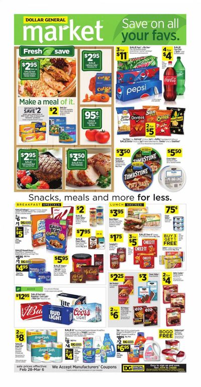 Dollar General (MS) Weekly Ad Flyer February 28 to March 6