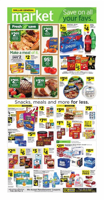 Dollar General (OK) Weekly Ad Flyer February 28 to March 6