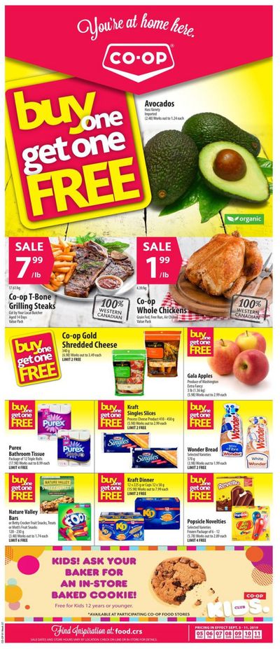 Co-op (West) Food Store Flyer September 5 to 11