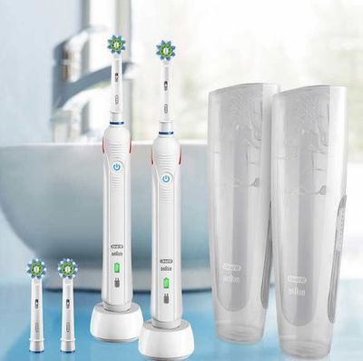 Oral-B Professional Care 2000 Electric Rechargeable Toothbrush, 2-pack For $124.99 At Costco Canada