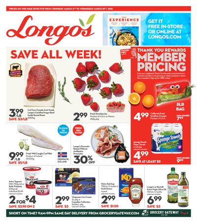Longo's (Ancaster) Flyer March 4 to 10