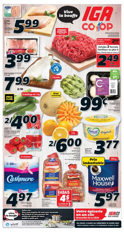 IGA (NB) Flyer March 4 to 10