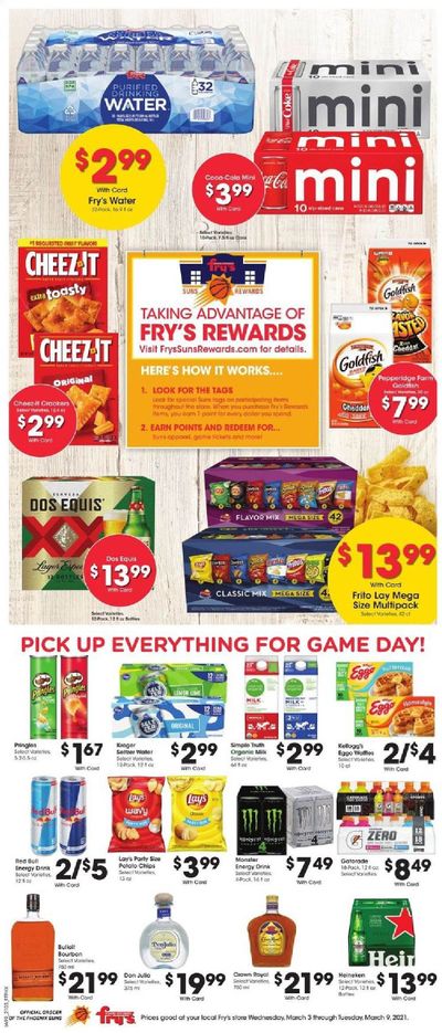 Fry’s Weekly Ad Flyer March 3 to March 9