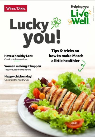 Winn Dixie (AL, FL, GA, LA, MS) Weekly Ad Flyer February 24 to March 24