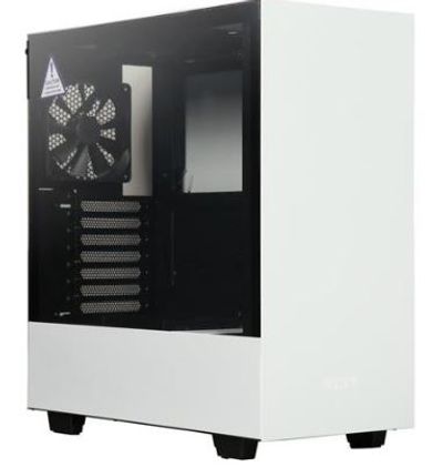 NZXT H500 CA-H500B-W1 Matte White/Black SECC Steel and Tempered Glass ATX Mid Tower Computer Case (CA-H500B-W1) For $94.99 At Canada Computers & Electronics Canada