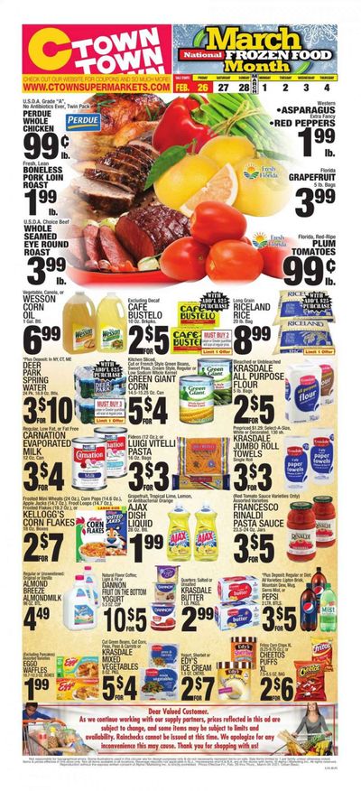 C-Town Weekly Ad Flyer February 26 to March 4