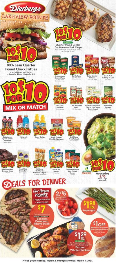 Dierbergs (MO) Weekly Ad Flyer March 2 to March 8