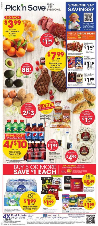 Pick ‘n Save Weekly Ad Flyer March 3 to March 9