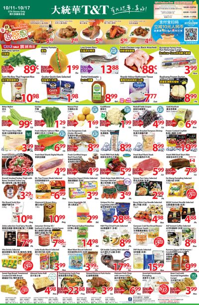 T&T Supermarket (GTA) Flyer October 11 to 17
