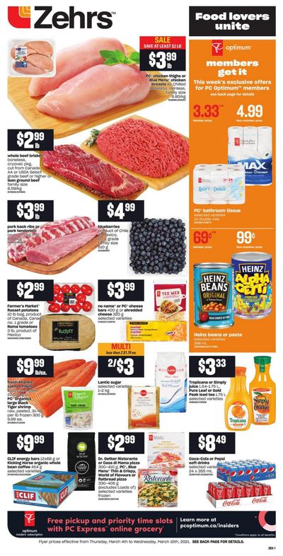 Zehrs Flyer March 4 to 10