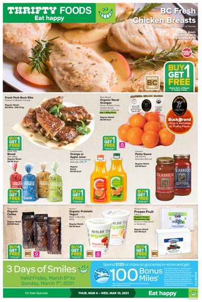 Thrifty Foods Flyer March 4 to 10