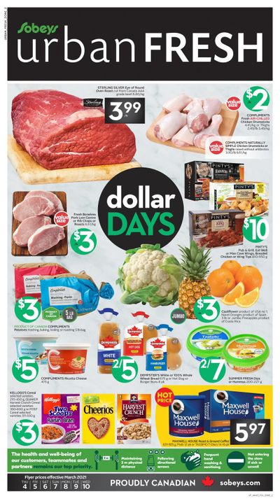 Sobeys Urban Fresh Flyer March 4 to 10